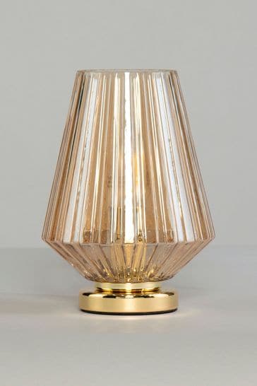 BHS Brass Poplar Vessel Table Lamp