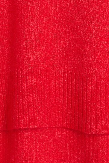 Red jumper river island top