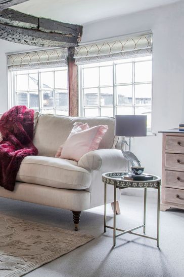 Laura Ashley Grey Epsley Side Table