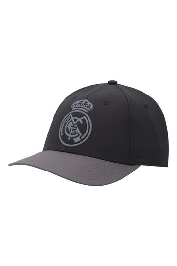 adidas Grey Real Madrid Tonal Crest Cap