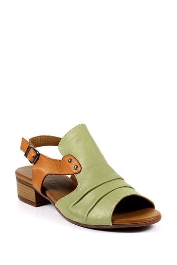 Buy Lunar Lazy Dogz Jaden Green Lea. Sandals from Next Luxembourg
