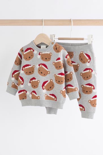 Knitted christmas leggings shop