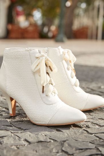 Buy Joe Browns Brown Vintage Tweed Heeled Boots from Next Poland
