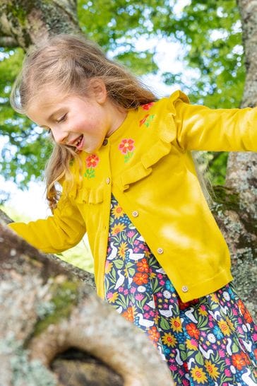 Little girl hotsell yellow cardigan