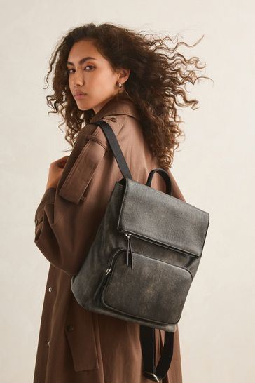 NEXT Black Casual Backpack one Womens
