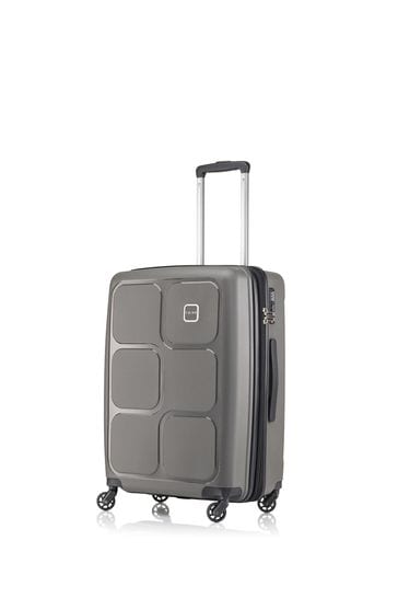 Grey 4 wheel suitcase 2025