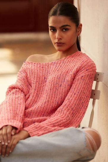 Slouch off the shoulder jumper hot sale