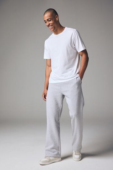 Grey jersey joggers sales