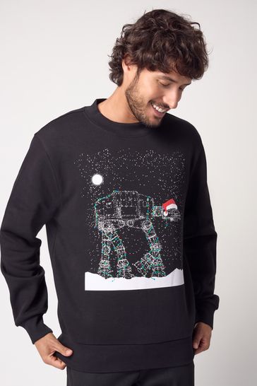 Buy Star Wars ATAT Christmas Sweatshirt from the Laura Ashley online shop