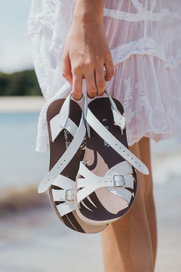 Buy Salt Water Sandals White Boardwalk Waterproof Sandals from Next Bahrain
