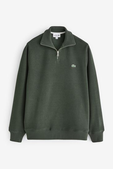 Lacoste half zip grey clearance