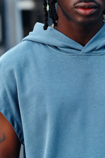 Blue crew hoodie cheap