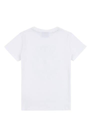 Fitted white t shirt store