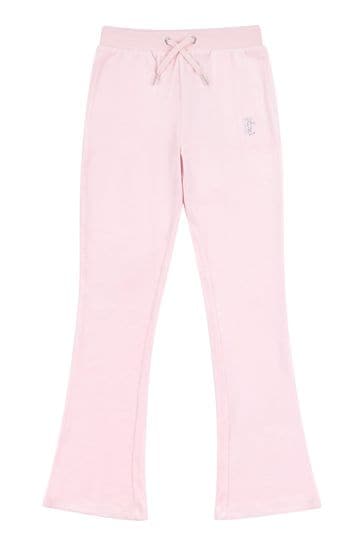 Buy Juicy Couture Light Pink Girls Diamante Bootcut Joggers from Next Netherlands