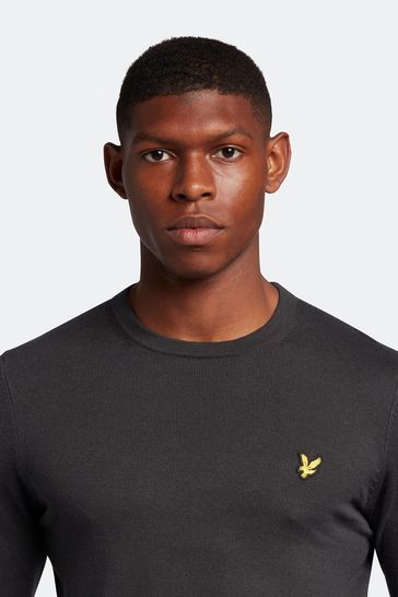 Lyle & scott hotsell cotton merino crew jumper