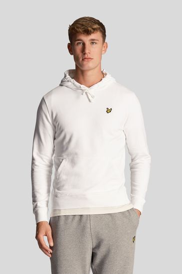 Lyle & Scott Pullover White Hoodie