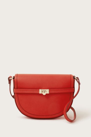 Monsoon Clasp Cross-Body Bag