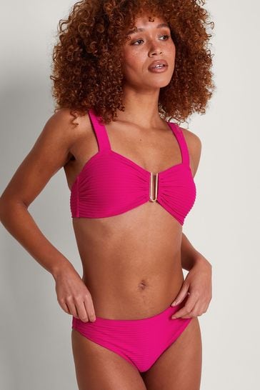 Superdry Organic Cotton Ribbed Bikini Brief - Women's Womens