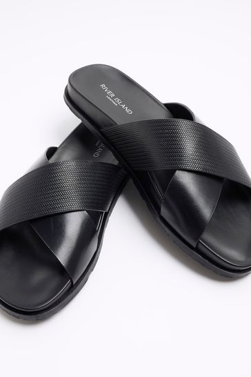 River island mens flip flops discount