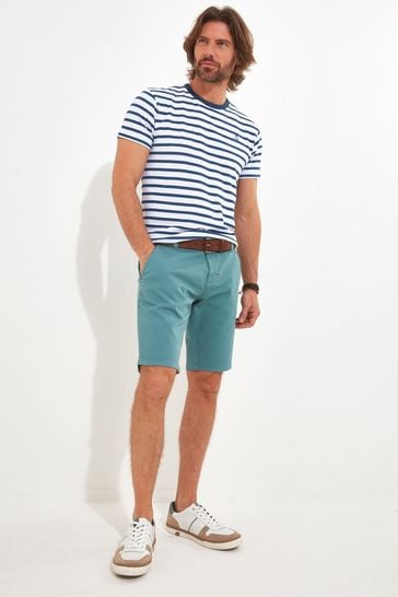 Joe Browns Blue Washed Chinos Shorts