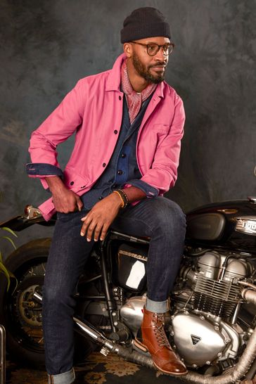 Buy Joe Browns Pink Dusky Rose Utility Jacket from Next Luxembourg