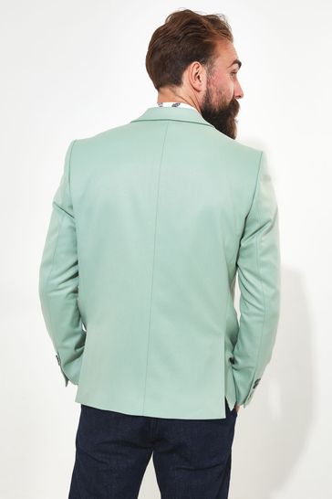 Mint green top blazer