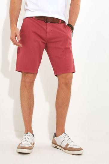 Joe Browns Pink Washed Chino Shorts