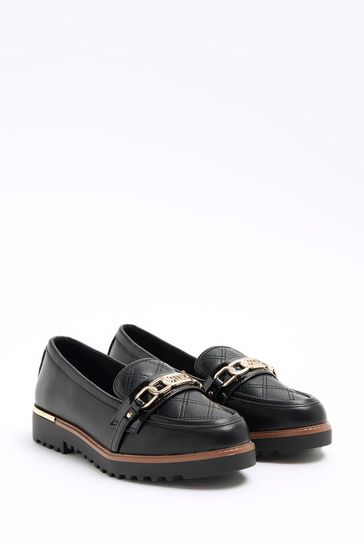 River island wide fit loafers sale