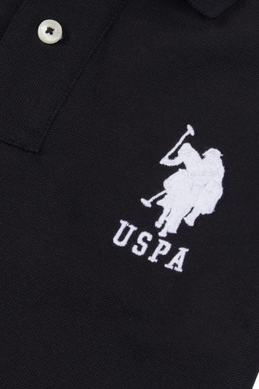 Buy U.S. Polo Assn. Boys Player 3 Pique 100 Cotton Polo Shirt from the Laura Ashley online shop