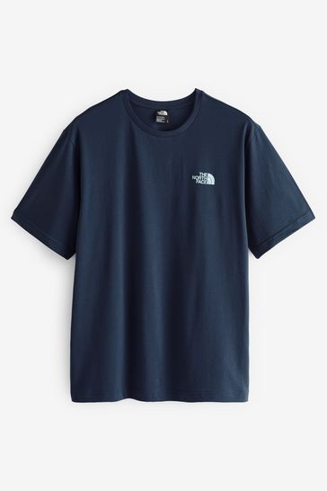 Buy The North Face Mens Mountain Sketch Back Graphic Relaxed 100 Cotton T Shirt from Next Turkey