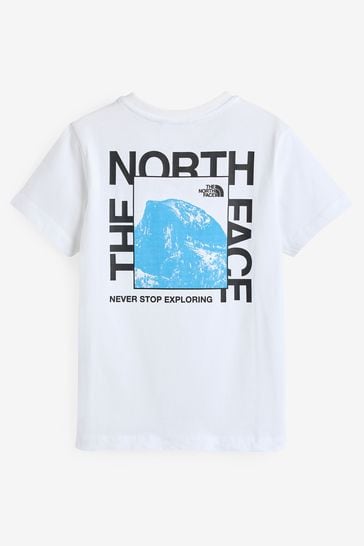 The north face t shirt back print online