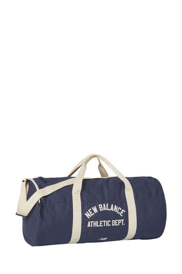 New Balance Blue Canvas Duffel Bag
