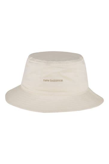 New Balance Cream Bucket Hat