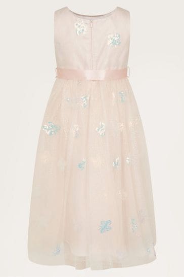 Monsoon pink shop sequin dress
