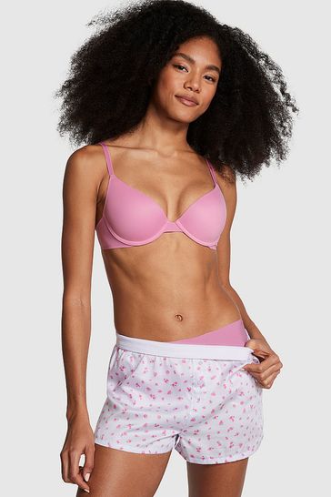 Buy Victoria s Secret PINK Purple Floral TENCEL Pyjama Shorts from Next Netherlands