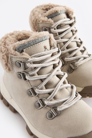 Buy Neutral Thermal Thinsulate Lined Hiker Boots from Next Bahrain