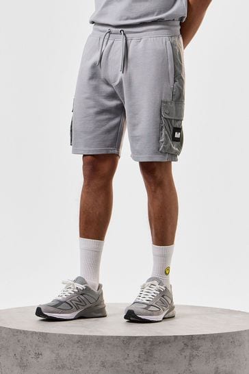 Weekend Offender Mens Cargo Jog Shorts