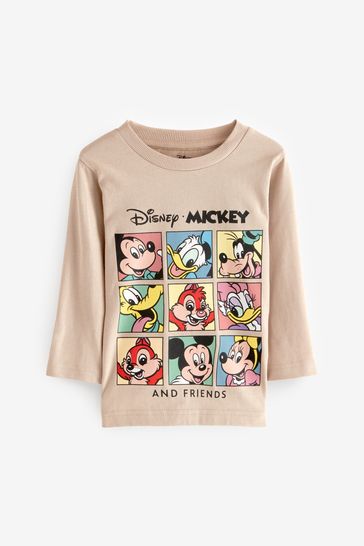 Buy 100 Cotton Mickey Mouse Long Sleeve T Shirt 3mths 8yrs from the Laura Ashley online shop