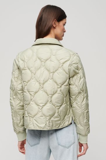 Cropped olive deals jacket