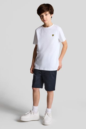 Lyle & Scott Black Chino Shorts