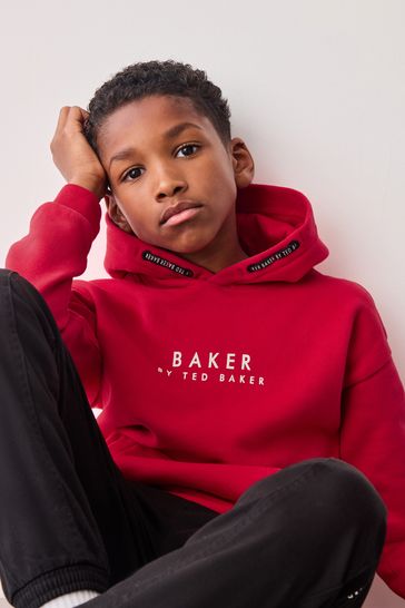 Buy Baker by Ted Baker Overhead 100 Cotton Hoodie from Next Kuwait