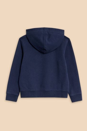 Blue graphic shop hoodie