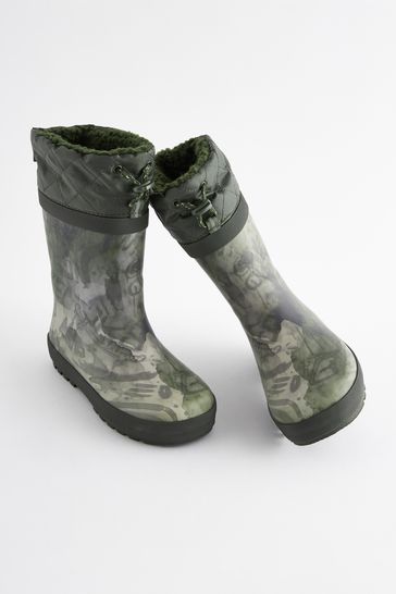 Khaki wellies shop