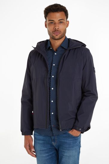 Tommy Hilfiger Blue Portland Hooded Jacket