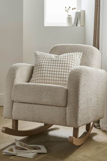 Cuddleco Brown Etta Boucle Nursing Chair
