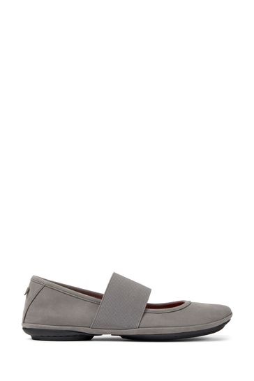 Camper Womens Grey Mary Jane Shoes