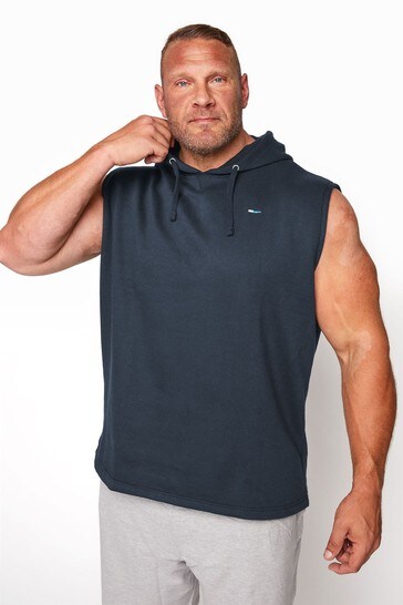 Big and clearance tall sleeveless hoodie