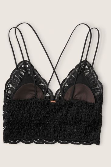 Buy Victoria's Secret PINK Crochet Lace Bralette from Next Latvia