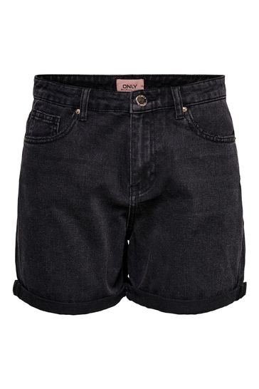 High waisted new arrivals black denim shorts