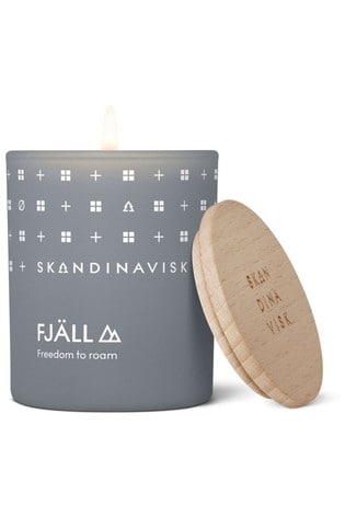 SKANDINAVISK Clear FJALL Scented Candle with lid 65g